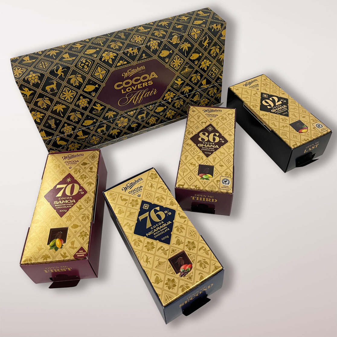 Whittakers Cocoa Lovers Promo Box - Centurion Print